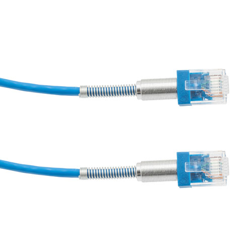 Category 6a 10gig Double Spring Slim Ethernet Cable Assembly, 30AWG ...