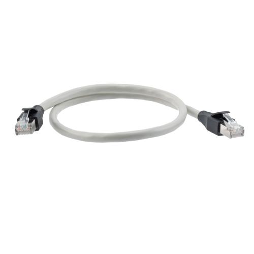 Category 7 10gig Ethernet Cable Assembly, S/FTP Shielded Pairs, RJ45 ...