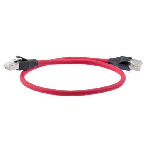 Category 7 10gig Ethernet Cable Assembly, S/FTP Shielded Pairs, RJ45 ...
