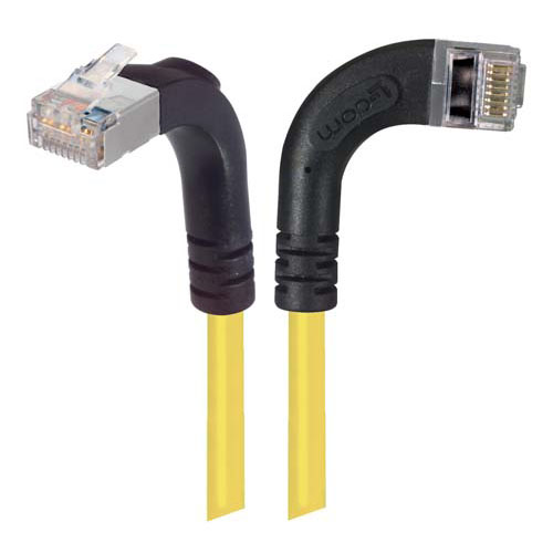 Category 5E Shielded Right Angle Patch Cable, Right Angle Right/Right