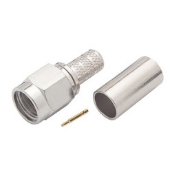 10sets SMA male Plug Coaxial shrinkable tube for RG174 RG178 RG316 Crimp cables 