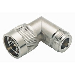 Picture of 50 Ohm Right Angle Adapter, Type N-Male / Female