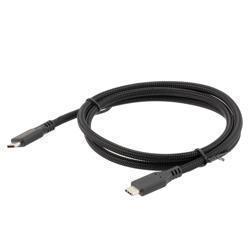 AICase 6ft Coiled USB-C Cable – Nylon Braided, Fast Charging & Data Sync, QC4.0