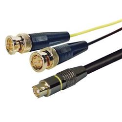 estrés objetivo enfermedad Assembled S-Video Cable, Male / Dual BNC Male, 1.0 ft - CCD244MB-1