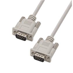 Picture of Premium Molded D-Sub Cable, DB9 Male / Male, 15.0 ft