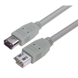 Picture of IEEE-1394 Firewire Cable, Type 1 M - Type 1 F, 1.0m