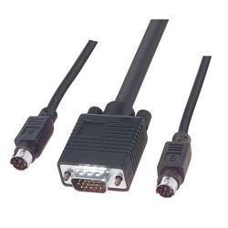 Picture of KVM Cable, Male / Male, 20.0 ft
