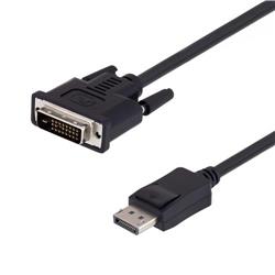 Picture of DVI (M) to DisplayPort  (M) LSZH cable length 1ft
