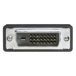 Picture of Plastic Armored DVI-D Dual Link DVI Cable Male / Male Right Angle, Bottom, 15.0 ft