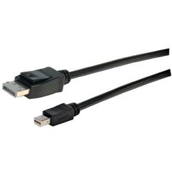 Picture of DisplayPort to Mini DisplayPort Male/Male Cable Assembly 1m