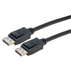 Noir Câble DisplayPort DP Mâle/Mâle 2 m 