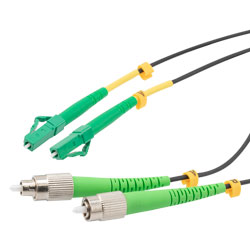 Fiber Optic Patch Cable FC/APC to LC/APC Duplex 9/125 SMF G.652.D 4.8mm ...
