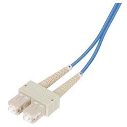 Picture of OM2 50/125, Multimode Fiber Cable, Dual SC / Dual SC, Blue 1.0m