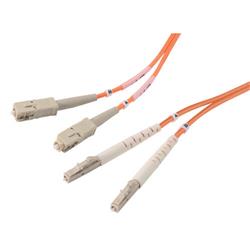 Picture of OM2 50/125, Multimode Fiber Cable, Dual SC / Dual LC, 5.0m