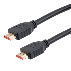 Secured Connect Premium High Speed Gripping HDMI Cable, Supports 4K60Hz,  Male to Male, PVC, Black, 3M