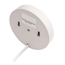 Picture of 2.4 GHz 8 dBi Round Patch Antenna - 10in N-Female Connector