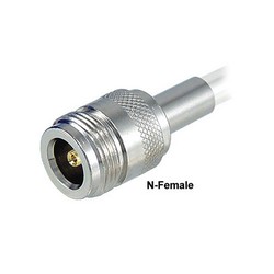 Picture of 2.4 GHz 8 dBi  Flat Patch Antenna - 12in N-Female Connector