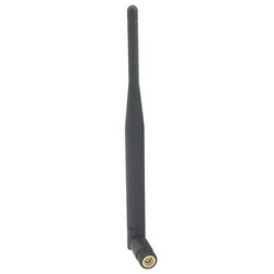 Picture of 2.4/4.9/5.8 GHz 3 dBi Rubber Duck Antenna - RP-SMA Plug Connector
