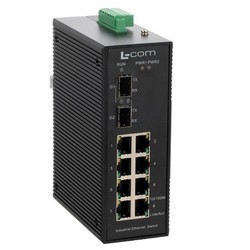 Picture of IES-Series 10 Port Industrial Ethernet Switch 8x RJ45 10/100TX 2x SFP 1000FX