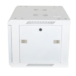 19 inch wide Network Cabinet, inch (600mm) RAL9003-Signal depth, White 6U, 23.6