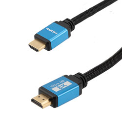 Premium Ultra High Speed HDMI Cable Supporting 8K60Hz and 48Gbps, Male-Plug  to Male-Plug, PVC Jacket, Black, 5M