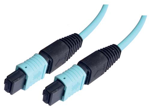 OM4 12-Fiber MPO Ribbon Patch Cable