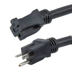 thumbnail interactive-video image 1 of Iron Box L21-20P To 3x 5-20R Power Splitter Cord 10ft 20A 125V 12 AWG IBX-2129 1 of 3