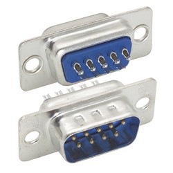 D-SUB 9 Pin DB9 Male Solder Type Socket Connector UK Seller 