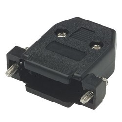 DB25 Male D-Sub connector w/ Two Piece Backshells Hoods 