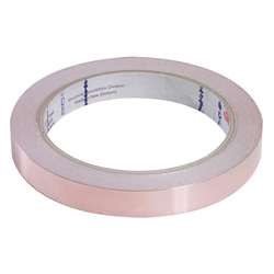 Copper Foil Shielding Tape, 2.6 MIL x 3/8 Width x 18 Yards