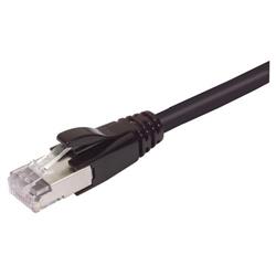 Picture of Premium Cat6a Cable, RJ45 / RJ45, Black 60.0 ft