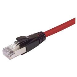 Picture of Premium Cat6a Cable, RJ45 / RJ45, Red 60.0 ft