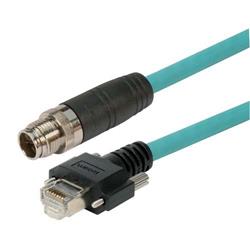 Category 6a GigE Double Shielded High Flex Ethernet Cable, GigE / RJ45, 10M