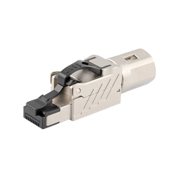 Cat.8 STP 5-Angle Field Termination Plug, Advanced Modular Plug Solutions  for Critical Network Applications