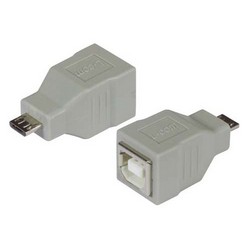 USB Adapter, Micro Male / B Female -