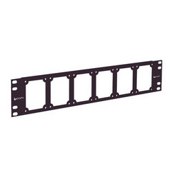 Picture of 3.5" x 19" Universal Master Rack Panel, Black