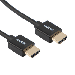 Picture of ThinLine High Speed HDMI Cable with Ethernet, M/M, 1FT