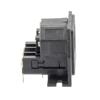 Picture of Twin-Fused IEC Inlet, Flange Mount, C14 Connector, PCB Spills, 5mm x 20mm Fuse