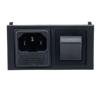 Picture of Horizontal Power Entry Module, Single-Fused C14 Inlet, Double Contact Switch, 74.5 mm