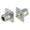 Picture of Type N Female Panel Mount Solder 4-Hole 1 in. Flange