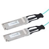 Picture of Active Optical Cable QSFP+ to QSFP+, 40G, 10 Meters riser rated (OFNR), Brocade/Foundry Compatible