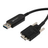 Picture of USB 3.0 Active Optical Cable, A male to Micro-B male PVC jacket with screws, 30 meters
