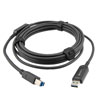 Picture of USB 3.1 Active Optical Cable, A male to B male, Backwards Compatible, PVC Jacket, 15 Meters