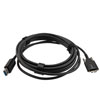 Picture of USB 3.1 Active Optical Cable, A male to Micro B male, Backwards Compatible, PVC Jacket, 10 Meters