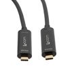 Picture of USB 3.1 Active Optical Cable, C male to C male, Backwards Compatible, PVC Jacket, 8 Meters