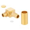 Picture of RP-MMCX Crimp Right Angle for LMR 100, RG174/188/316 Cable