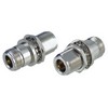 Picture of Coaxial Bullet Adapter, Type N-Female / Female 1/4" Bulkhead