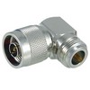 Picture of Coaxial 50 Ohm Right Angle Adapter, Compact Type N-Male / Female