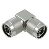 Picture of Coaxial 50 Ohm Right Angle Adapter, Type N-Male / Male