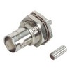 Picture of 50 Ohm BNC Female Bulkhead- Crimp on Jack for RG174/188/316 Cable